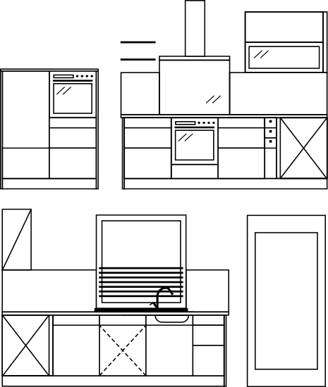 Cabinet plan drawing